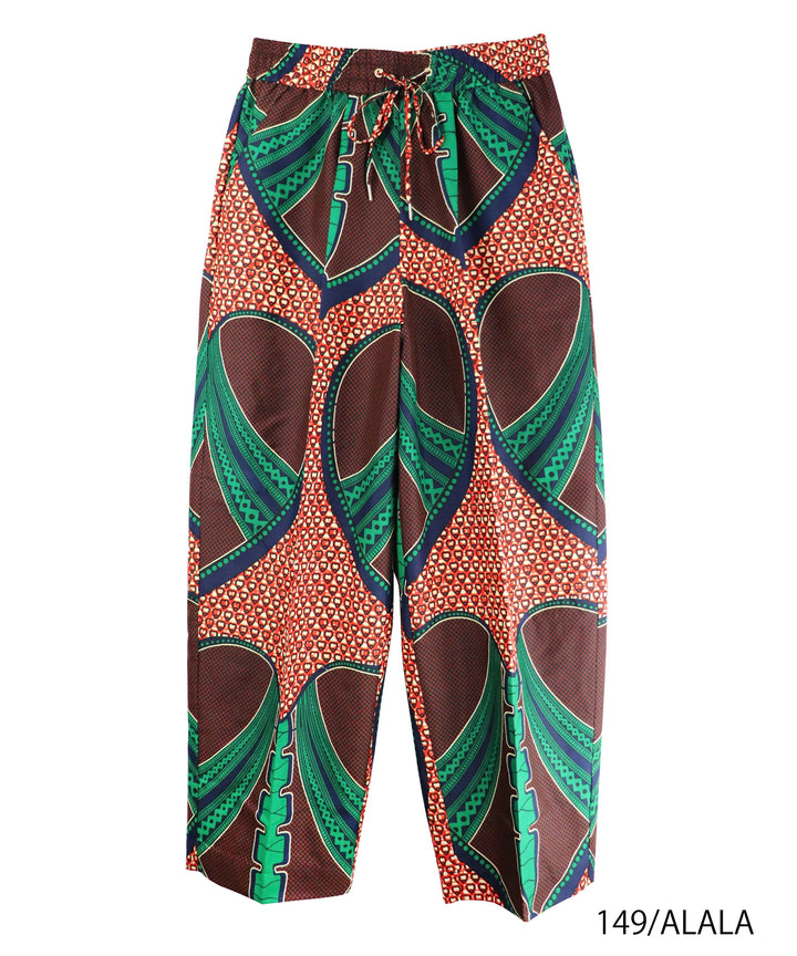 AFRICA EASY TUCK PANTS
