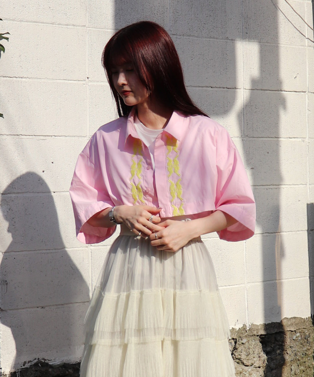lucky charm motif multiway shirt