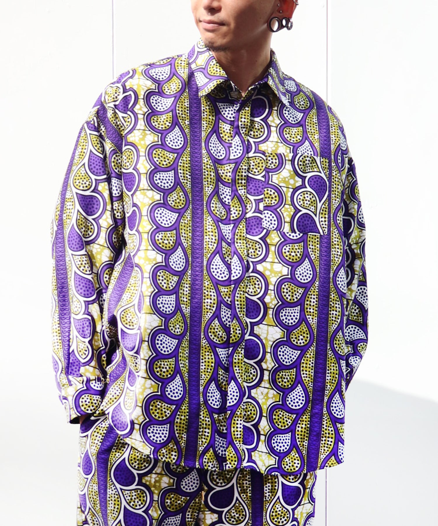 AFRICA OVER SHIRT – moyan ecri