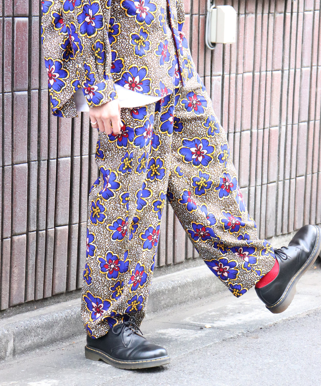 AFRICA EASY TUCK PANTS
