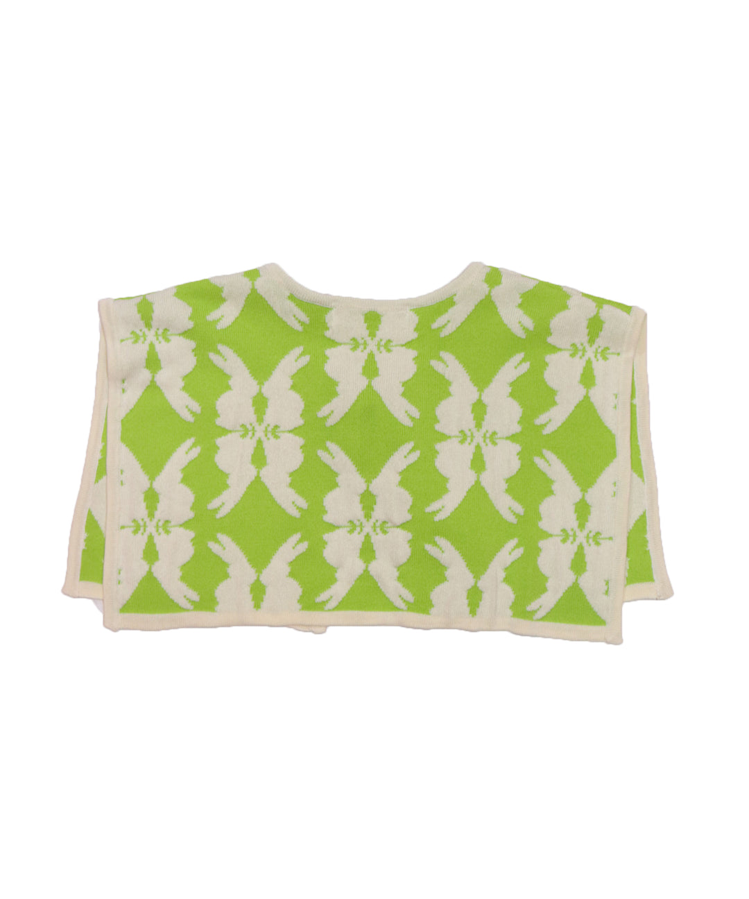 lucky charm motif knit Attache collar