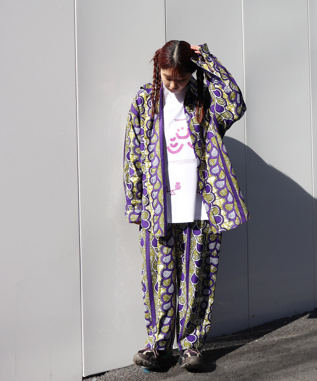 AFRICA EASY TUCK PANTS