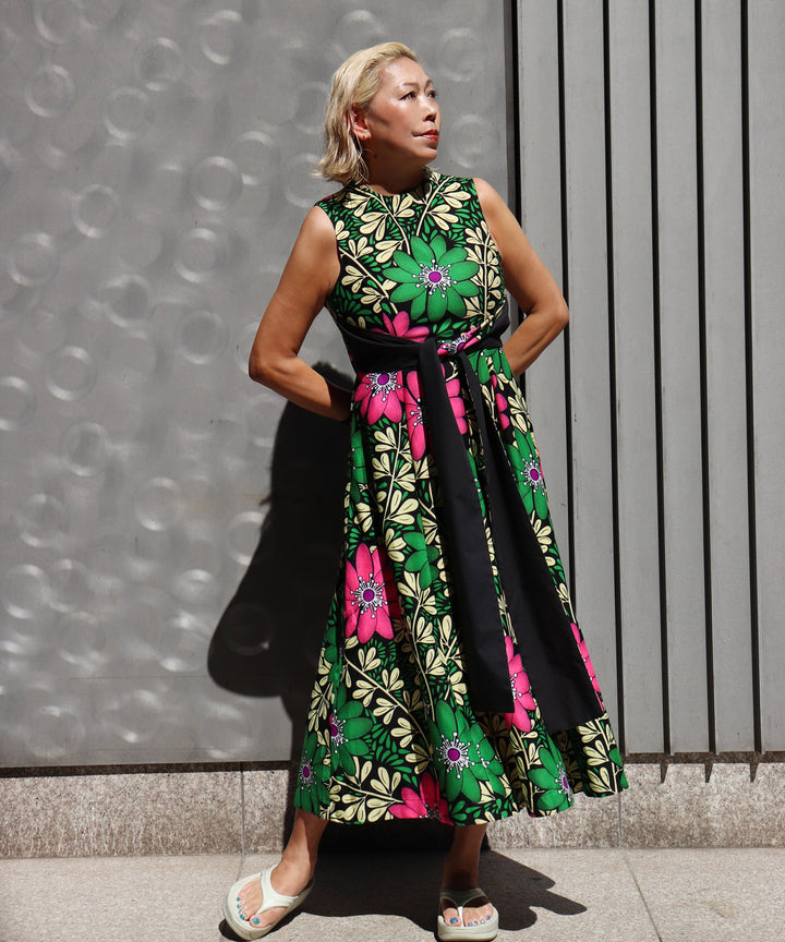 AFRICA BACK OPEN DRESS