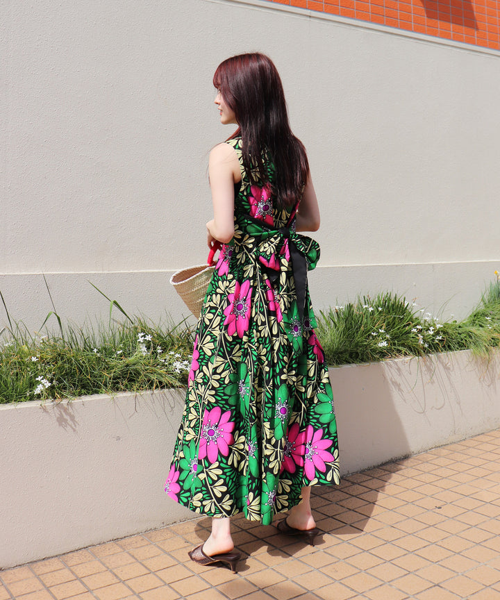 AFRICA BACK OPEN DRESS