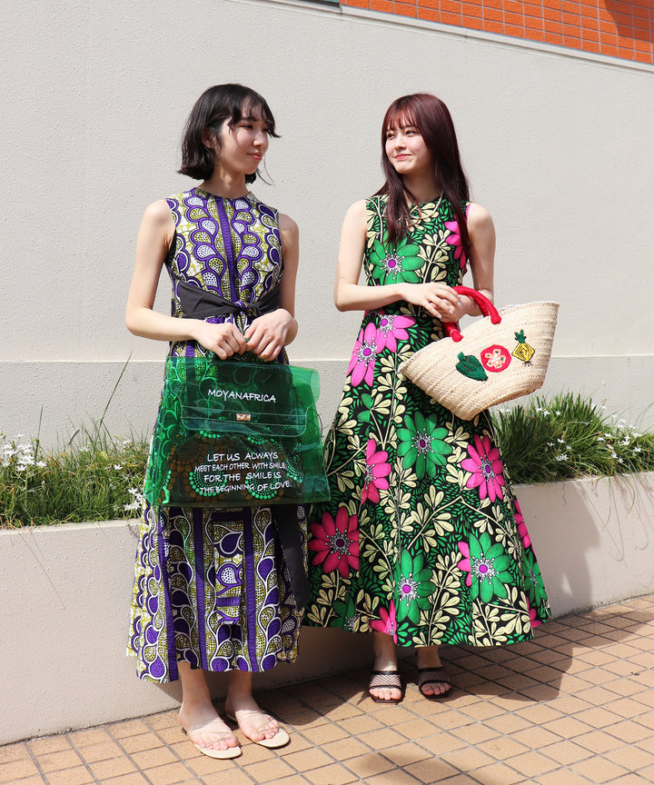 AFRICA BACK OPEN DRESS