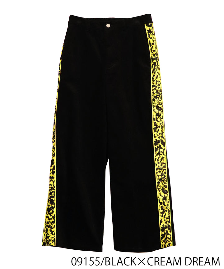 CORDUROY SIDE LINE PANTS