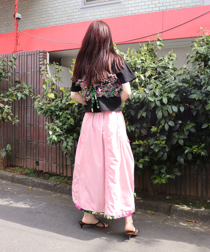 AFRICA REVERSIBLE DREWSTRING SKIRT