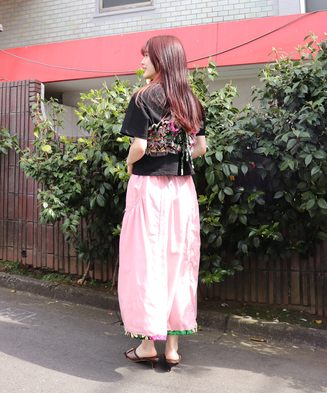 AFRICA REVERSIBLE DREWSTRING SKIRT