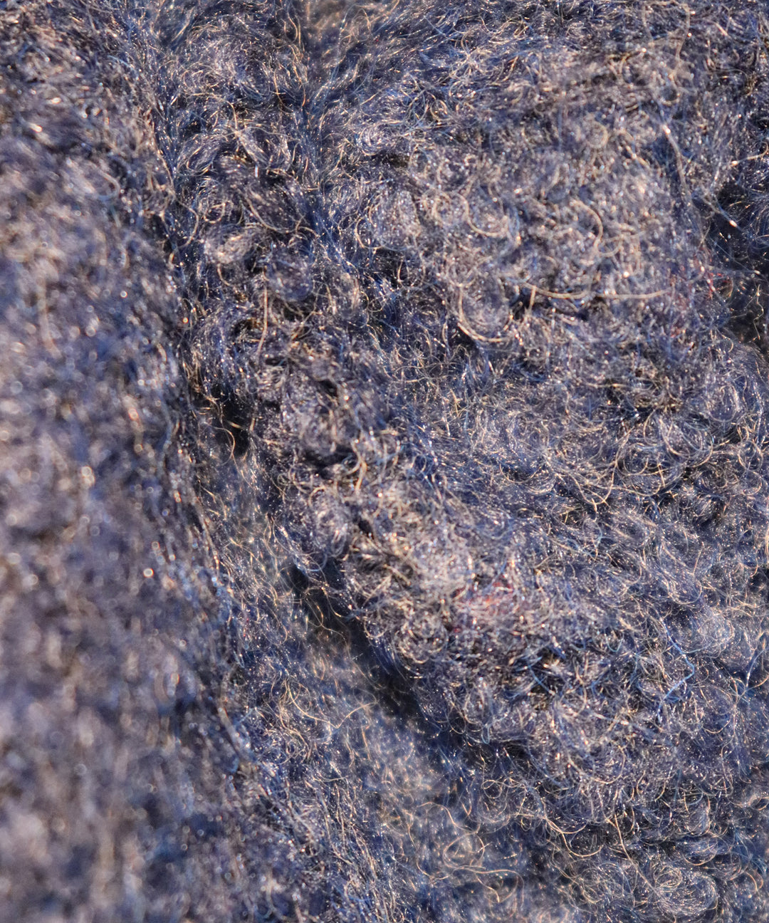 Multi border frill knit pullover