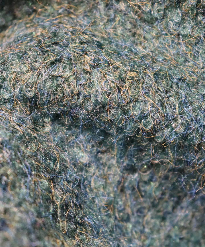 Multi border frill knit pullover