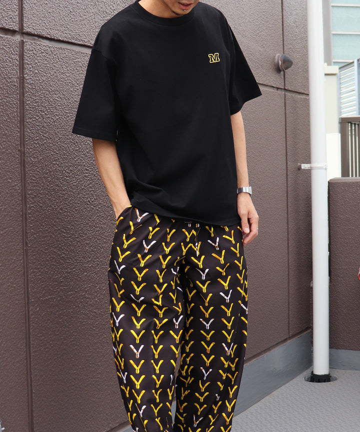 with smileパッチ刺繍Tシャツ