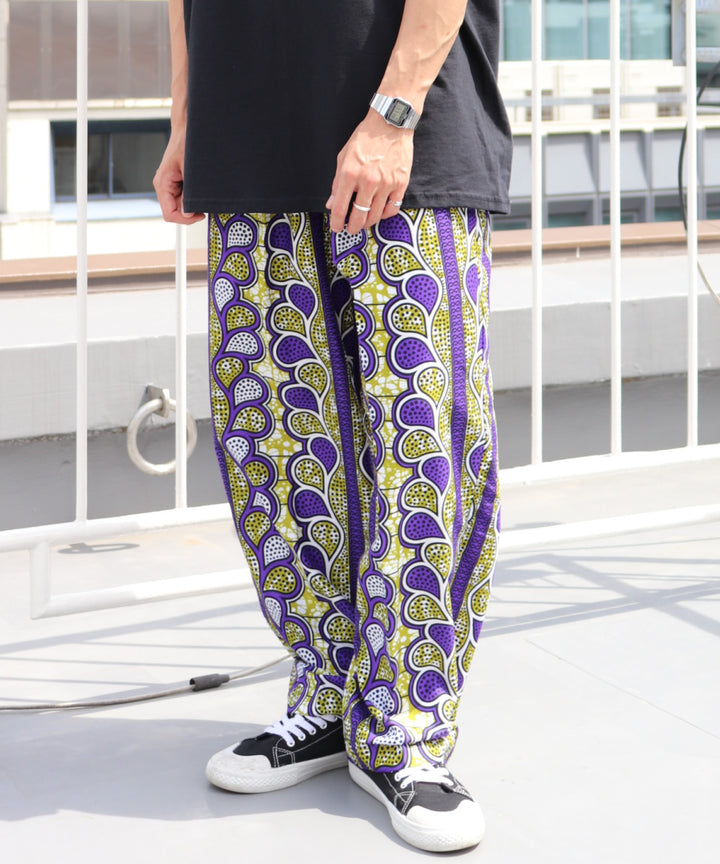 AFRICA EASY TUCK PANTS