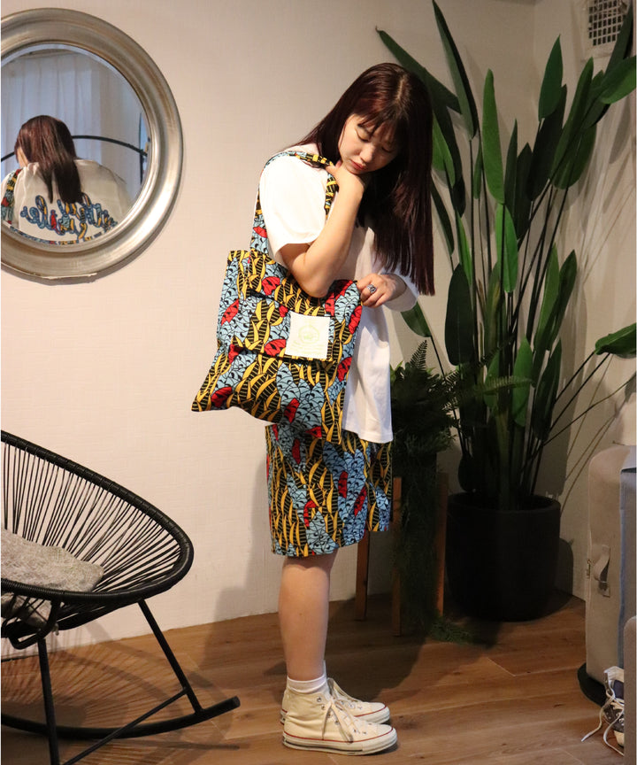 AFRICAN POCKET TOTE BAG