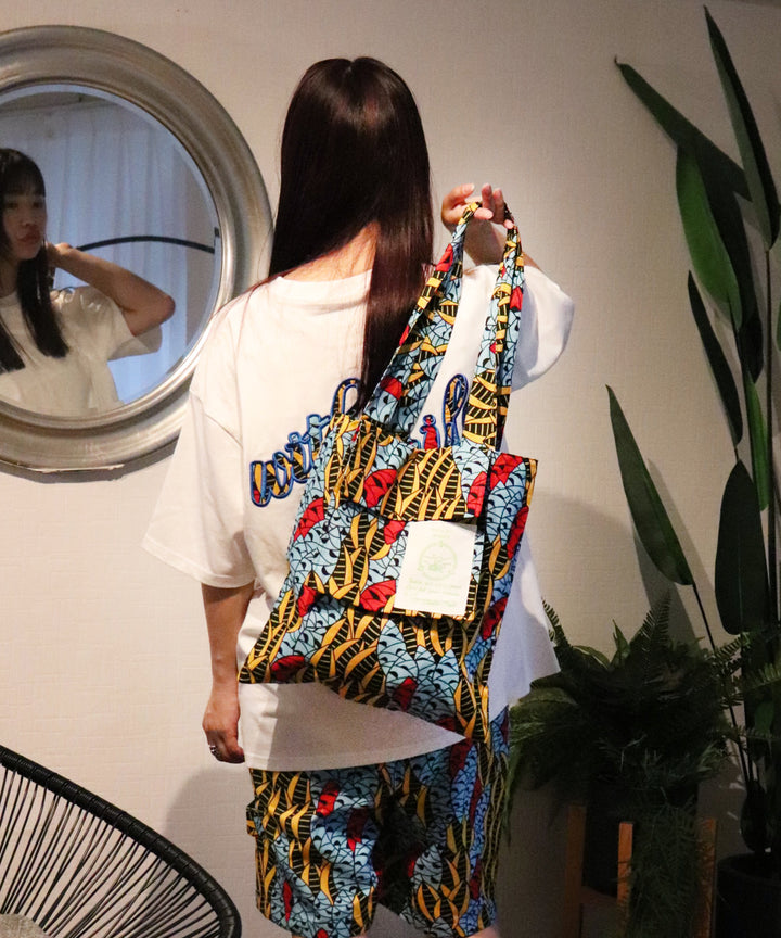 AFRICAN POCKET TOTE BAG