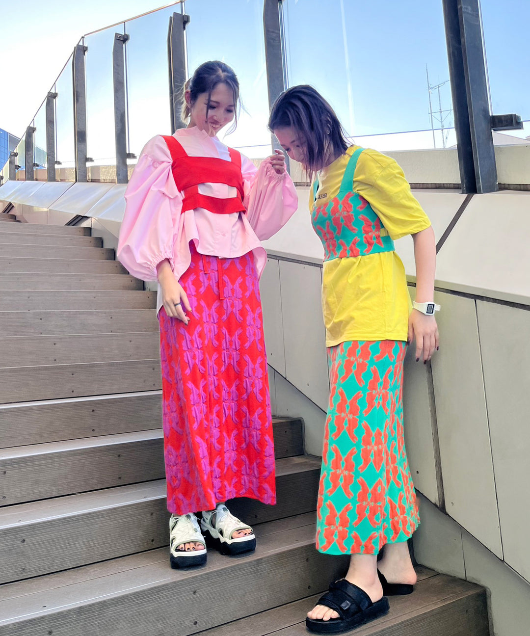 lucky charm motif separate dress