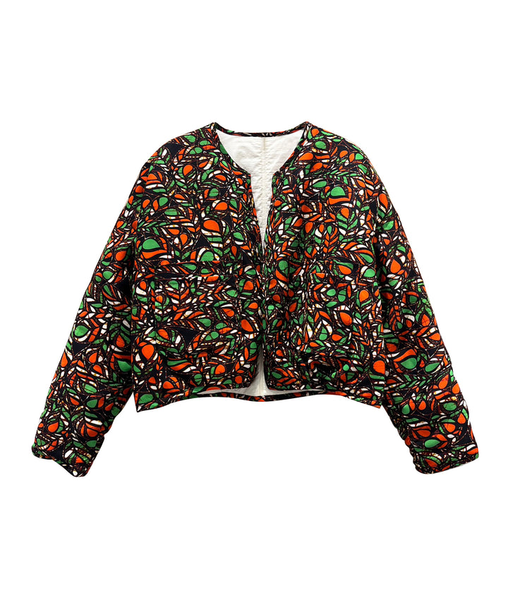 AFRICA REVERSIBLE PADDED SHORT BLOUSON