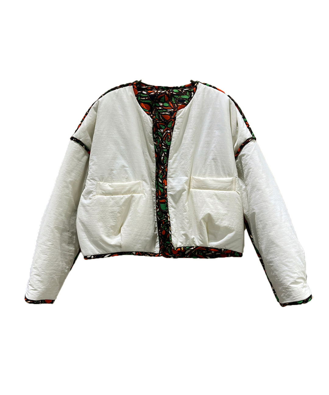 AFRICA REVERSIBLE PADDED SHORT BLOUSON