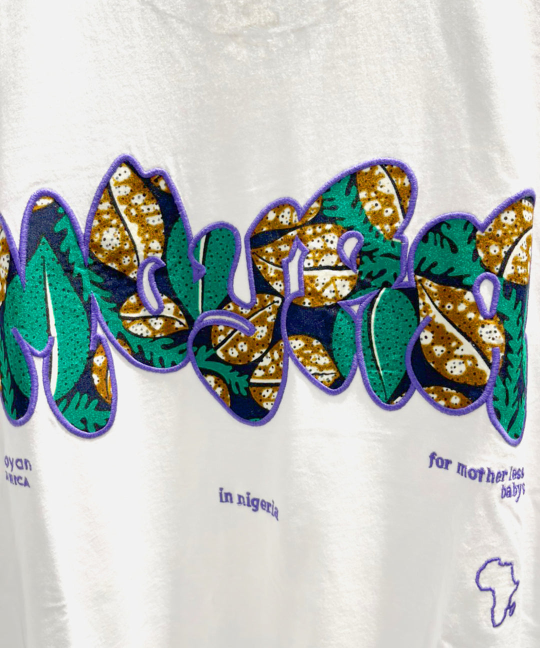 ”moyan"graphic Long Tshirt