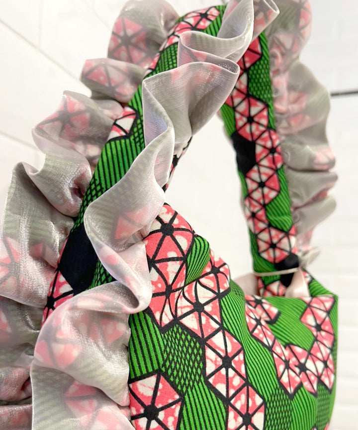 Africa frill mini Bag