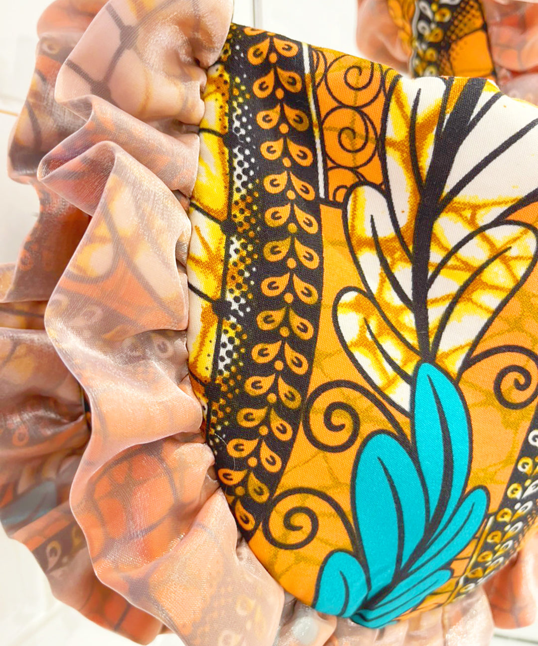 Africa frill mini Bag