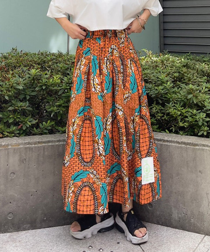 Africa Tuck Skirt(MIRAGES)