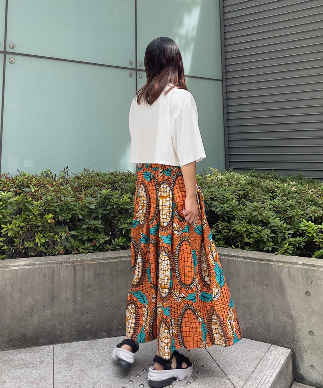 Africa Tuck Skirt(MIRAGES)