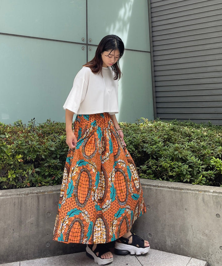 Africa Tuck Skirt(MIRAGES)