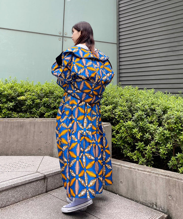 Africa Piping reversible quilt jacket【B】