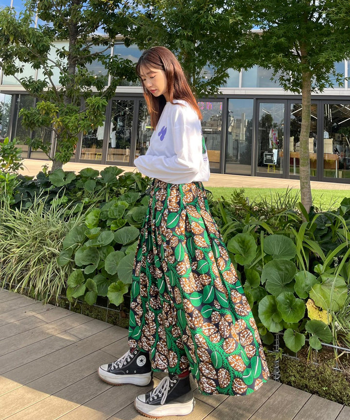 ”moyan"graphic Long Tshirt