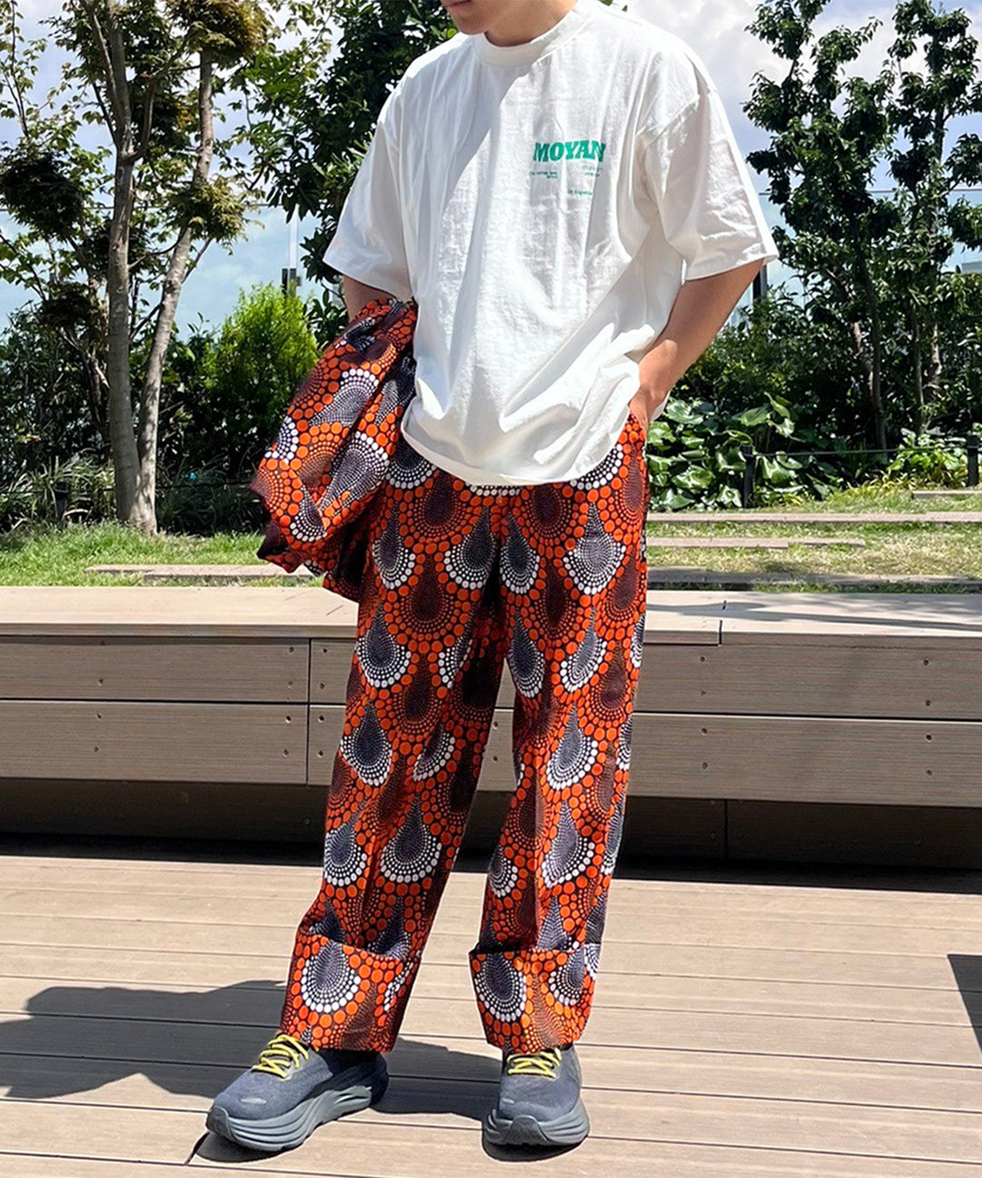 AFRICA ROLLUP PANTS