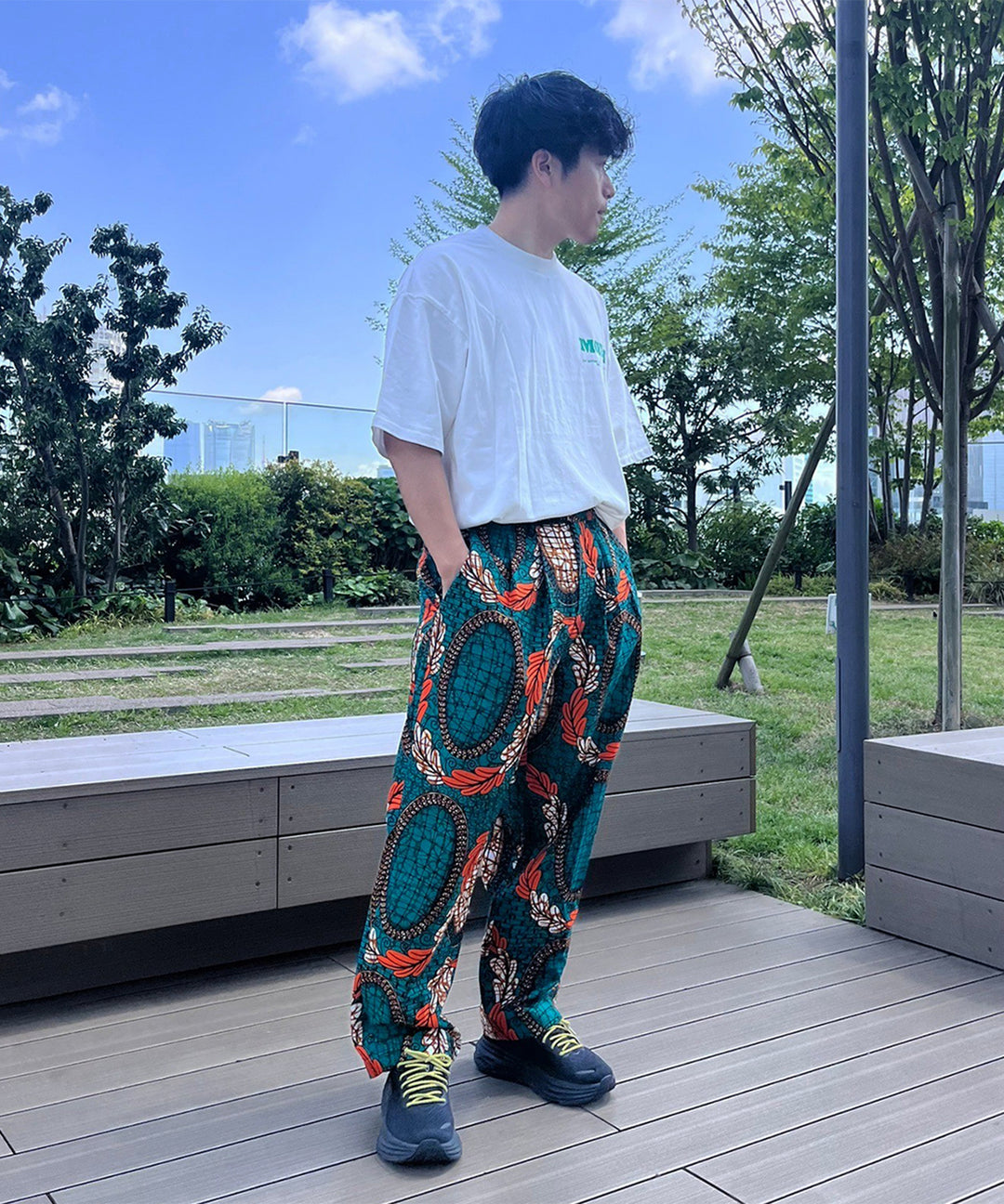 AFRICA TAPERED PANTS