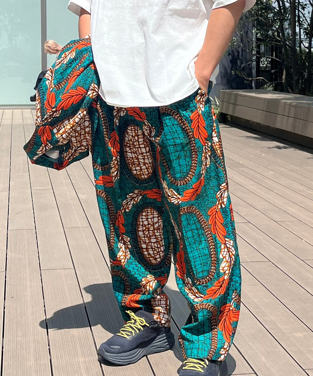 AFRICA TAPERED PANTS