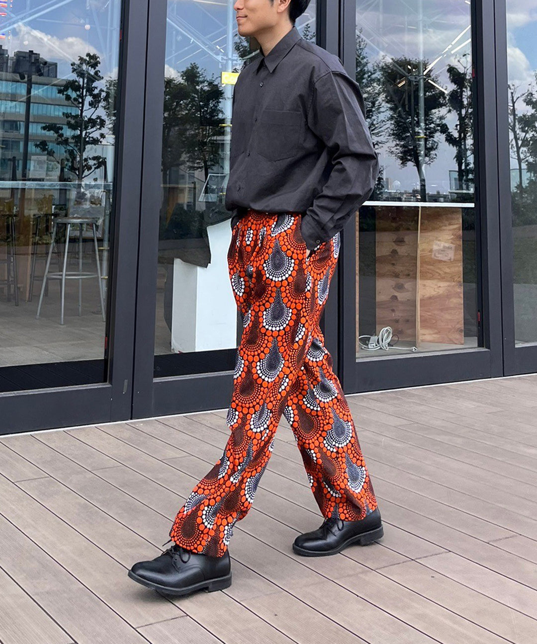 AFRICA TAPERED PANTS