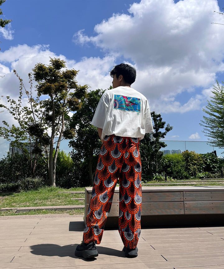 AFRICA ROLLUP PANTS
