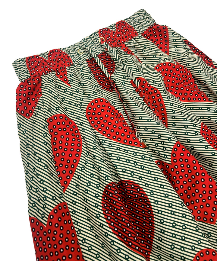 Africa tuck flare skirt -9