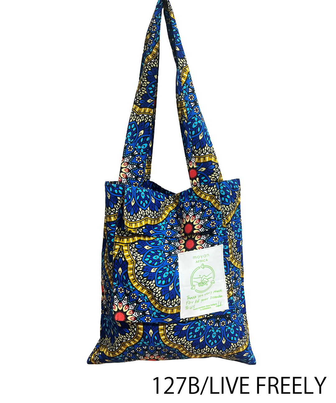 AFRICAN POCKET TOTE BAG