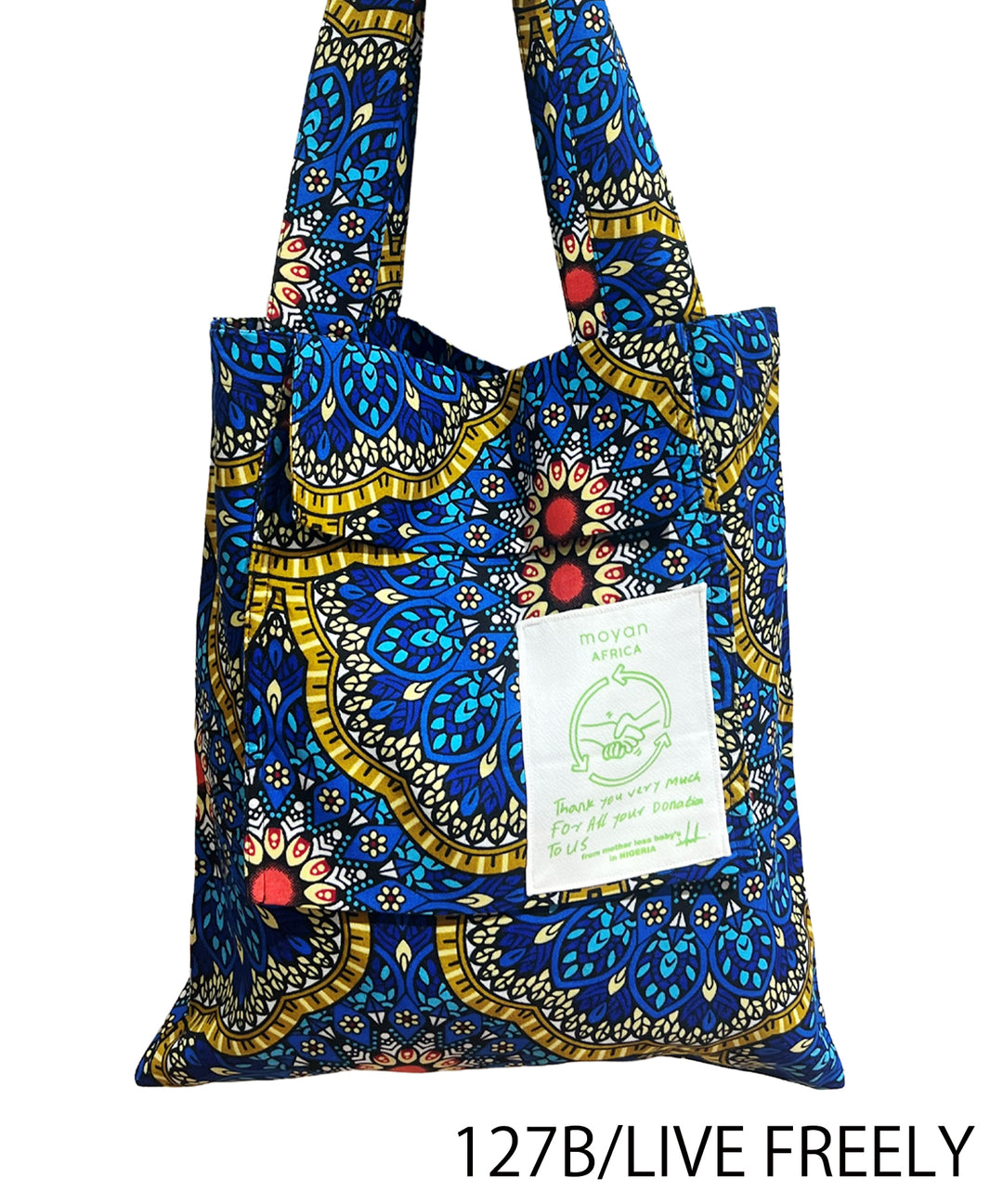 AFRICAN POCKET TOTE BAG