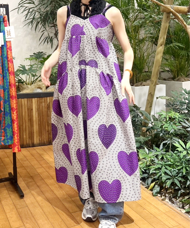 Africa tiered cami dress -3