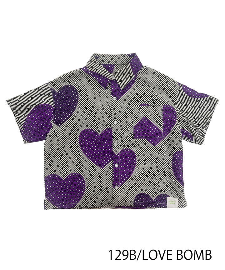 【KIDS】 AFRICA HARF SLEEVE SHIRTS
