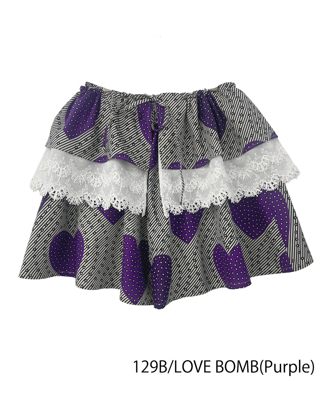 multiway lace bustier & short pants