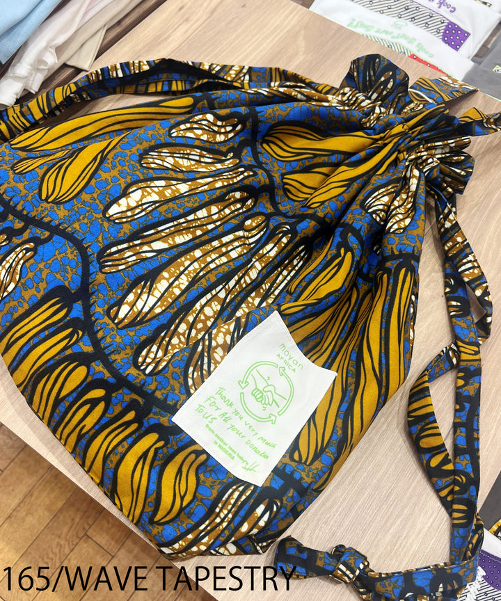 AFRICA BIG 巾着TOTE BAG