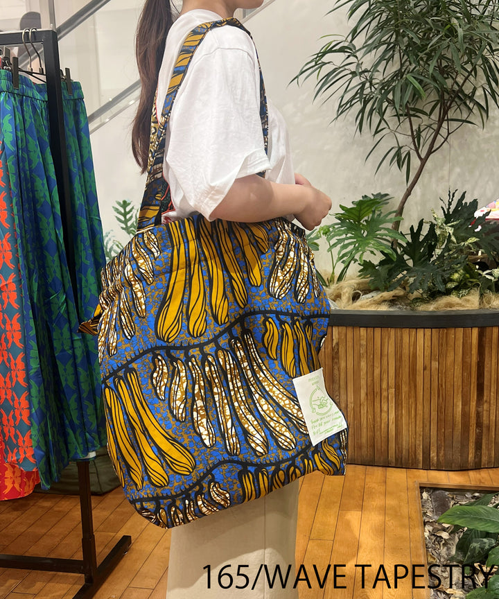 AFRICA BIG 巾着TOTE BAG