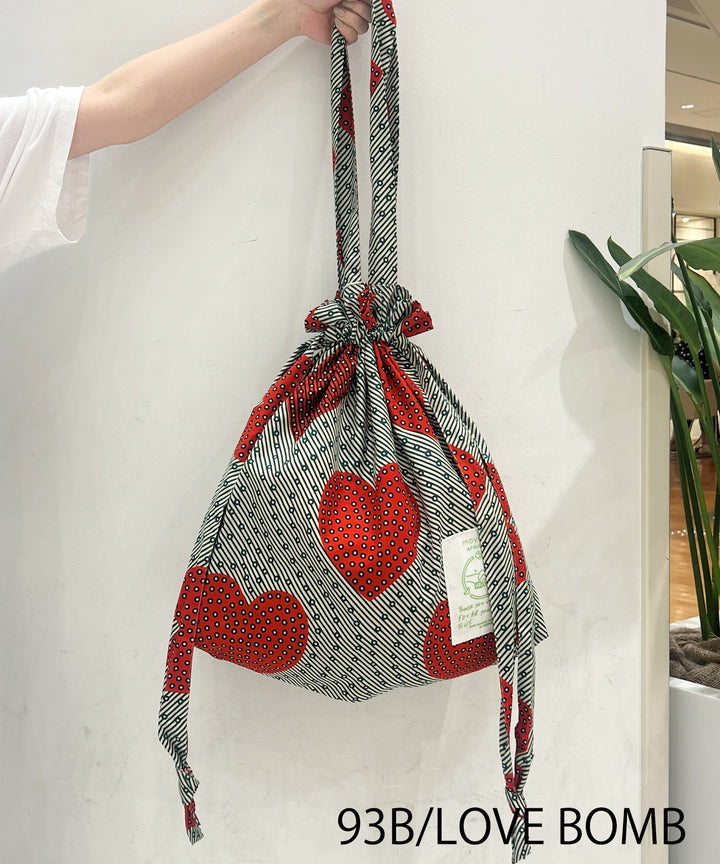 AFRICA BIG 巾着TOTE BAG