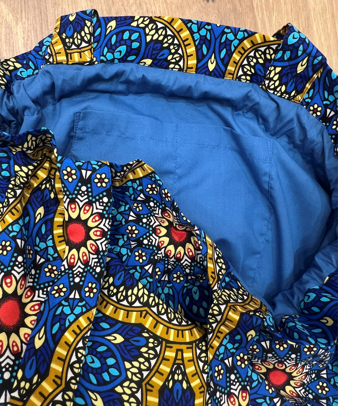 AFRICA BIG 巾着TOTE BAG
