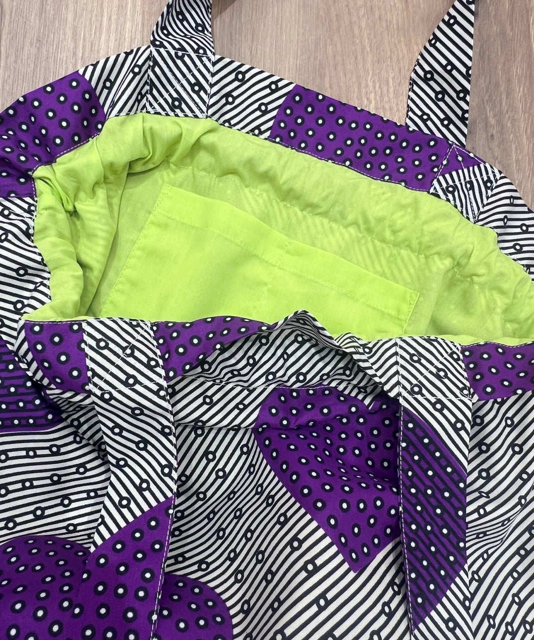 AFRICA BIG 巾着TOTE BAG