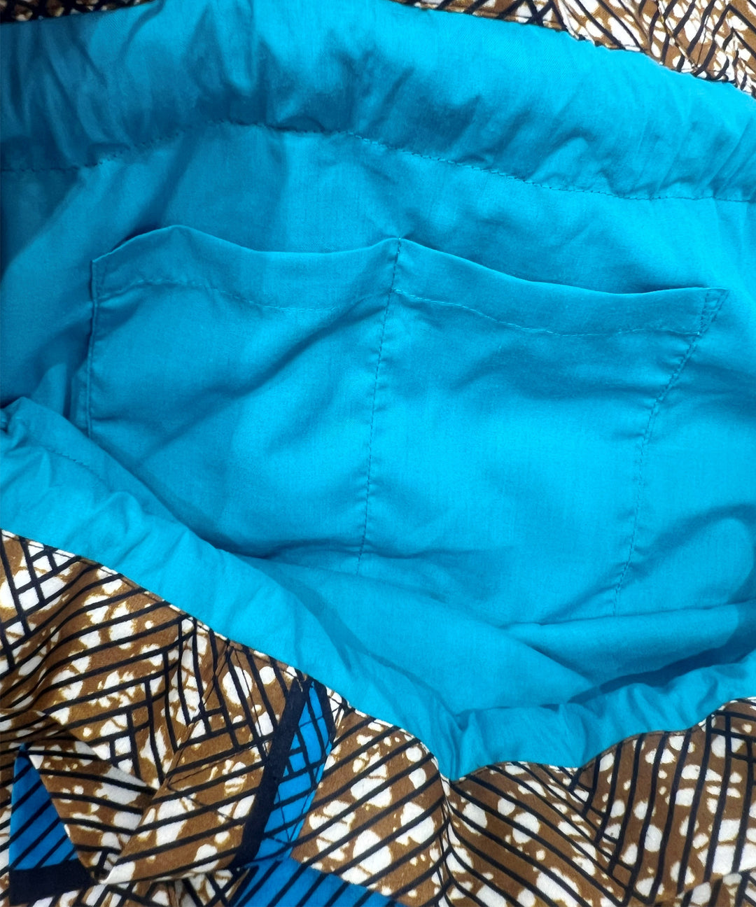 AFRICA BIG 巾着TOTE BAG