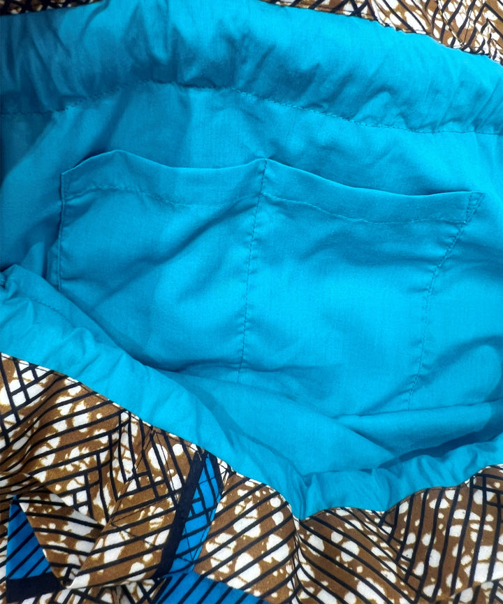AFRICA BIG 巾着TOTE BAG