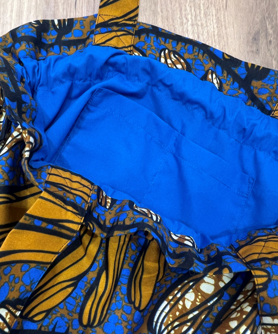 AFRICA BIG 巾着TOTE BAG