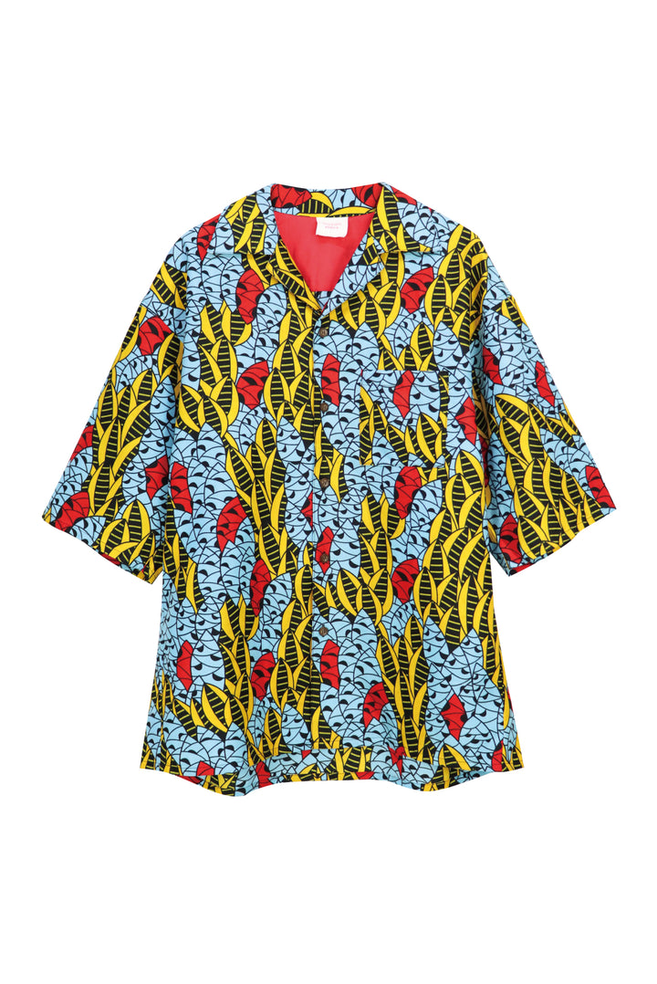 AFRICA OPEN COLLAR SHIRT