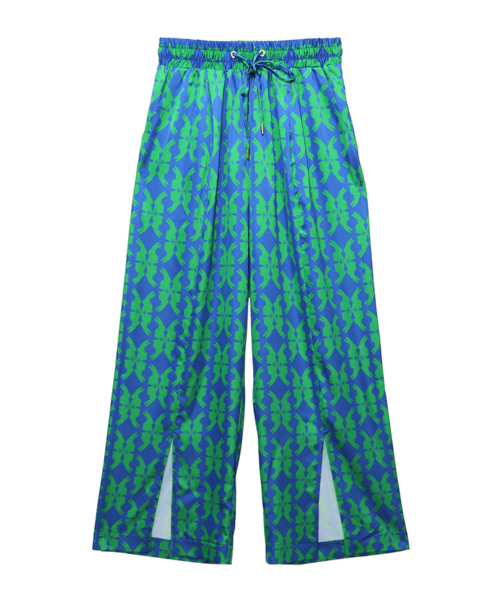 lucky charm print pants(静電気防止機能付き)